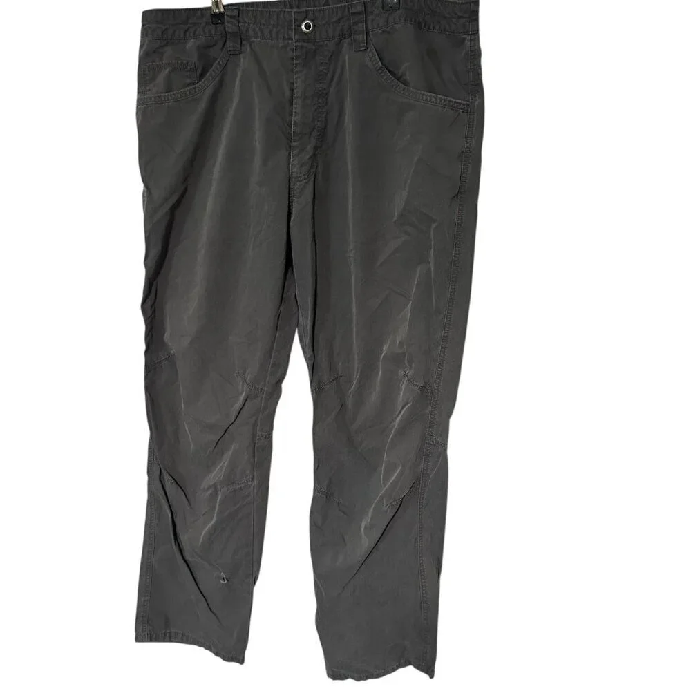 Patagonia Men’s 38x30 Casual Pants Dark Gray Organic Cotton Nylon